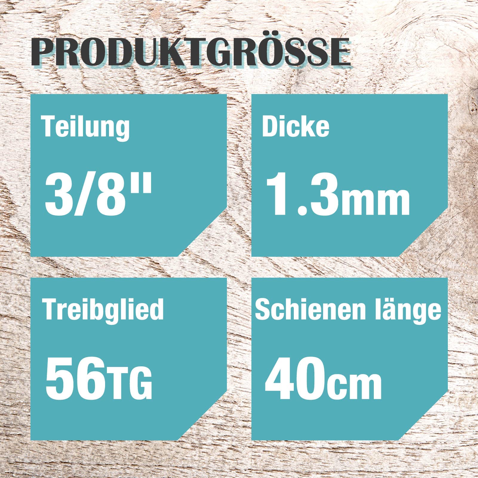 allright-s-gekette-40cm-3-8-1-3mm-56-glieder-4er-pack image 2