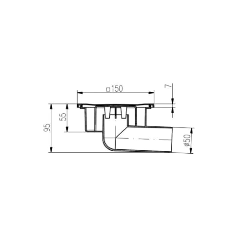 mch-326-p-duschablauf-bodenablauf-150x150-mm-dn50-kunststoff image 4