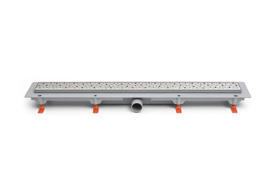 mch-square-duschrinne-85cm-edelstahl-flach-matt image 1