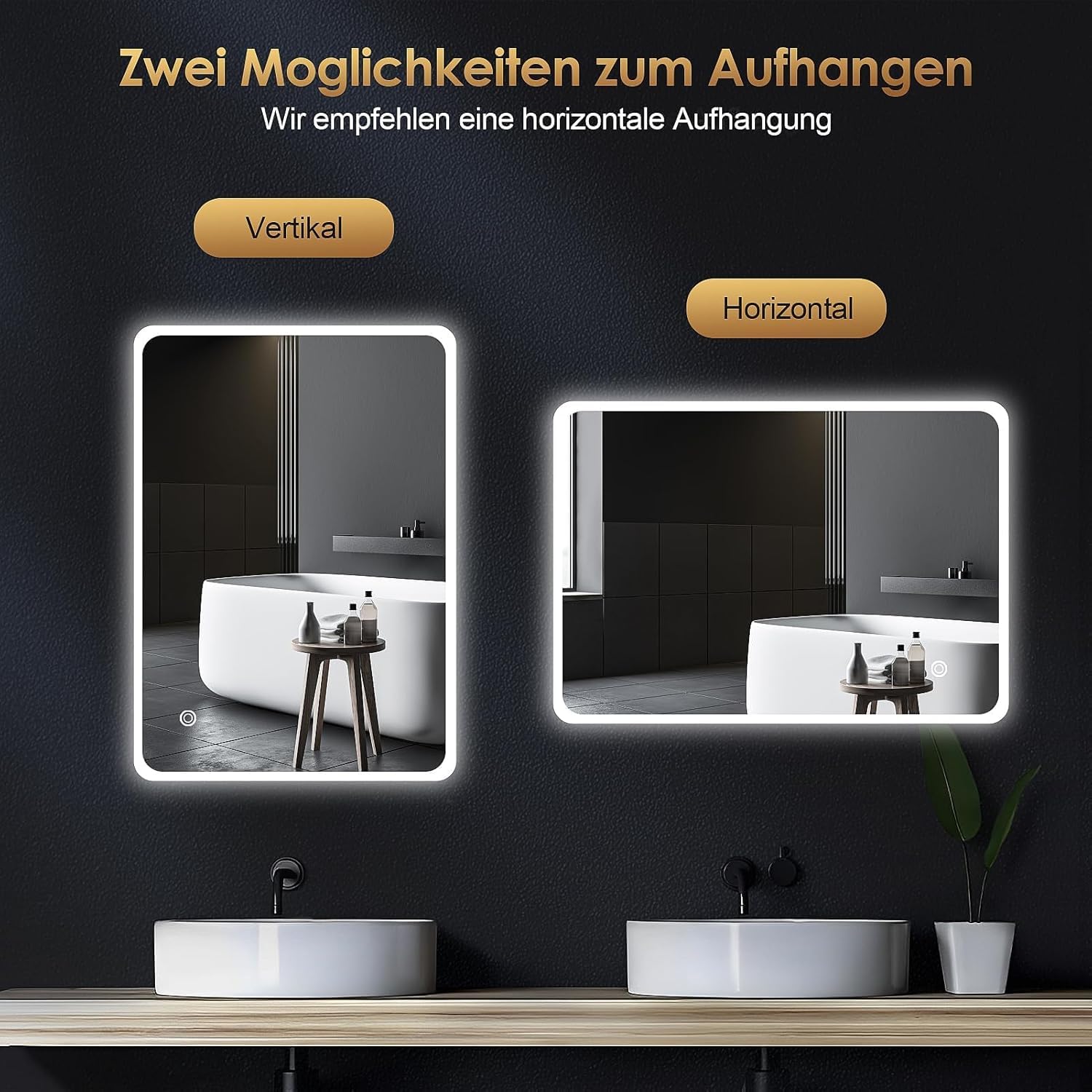 allright-led-badspiegel-beleuchtung-100x60-cm-dimmbar-3-farben image 2