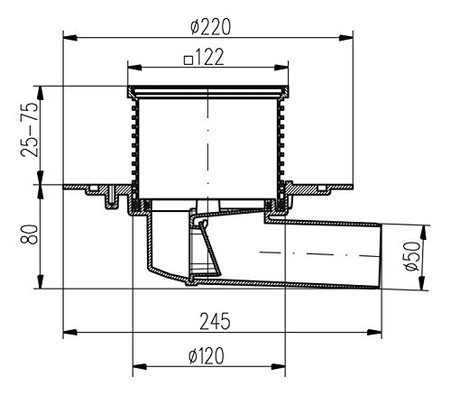 mch-floor-drains-381b-duschablauf-dn50-mit-dichtungsmatte image 7