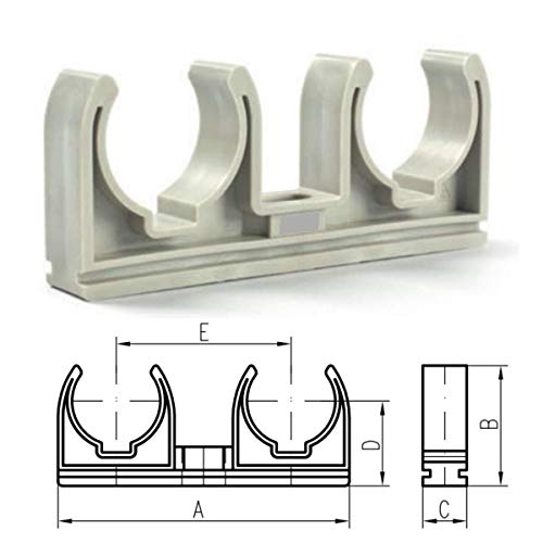 mch-doppel-rohrclip-25mm-rohrklemme-grau-50-st-ck image 2