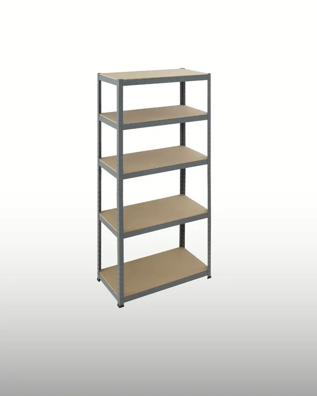 pro-bau-tec-schwerlastregal-10074-steckregal-265-kg-180x90x45 image 1