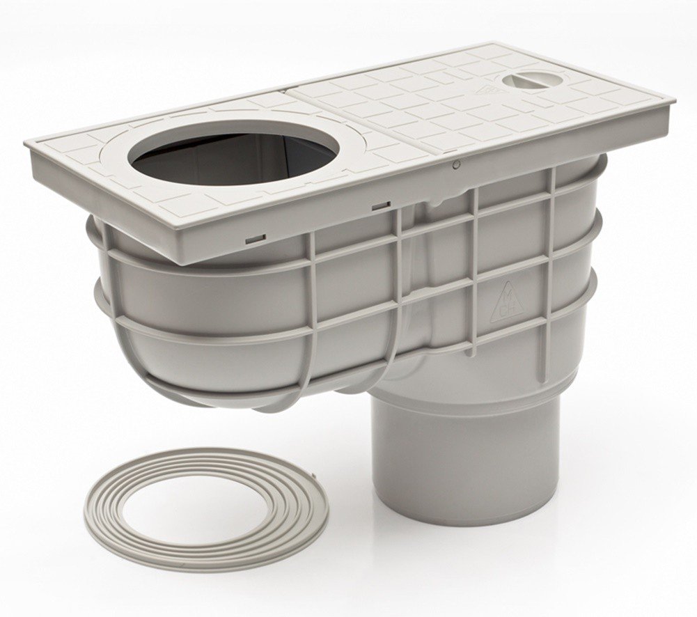 mch-regenrohrablauf-325-es-regensinkkasten-dn110-grau image 1