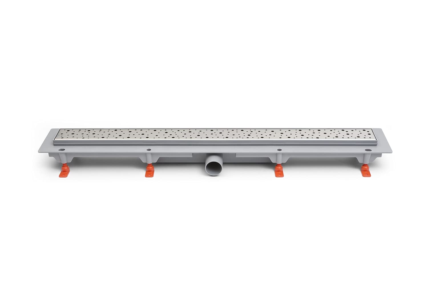 mch-square-duschrinne-85cm-edelstahl-flach-matt image 1