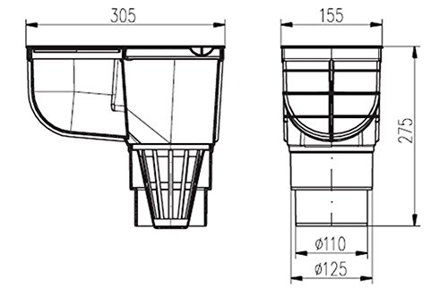 mch-rainwater-collectors-regenrohrablauf-325-c-dn110-125 image 8