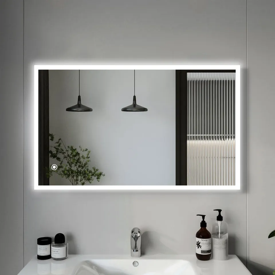 allright-led-badspiegel-beleuchtung-100x60-cm-dimmbar-3-farben image 1