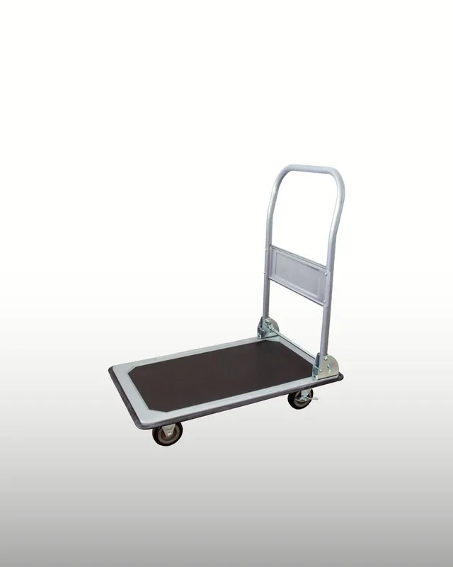pro-bau-tec-plattformwagen-14020-anthrazit-150-kg-klappbar image 1