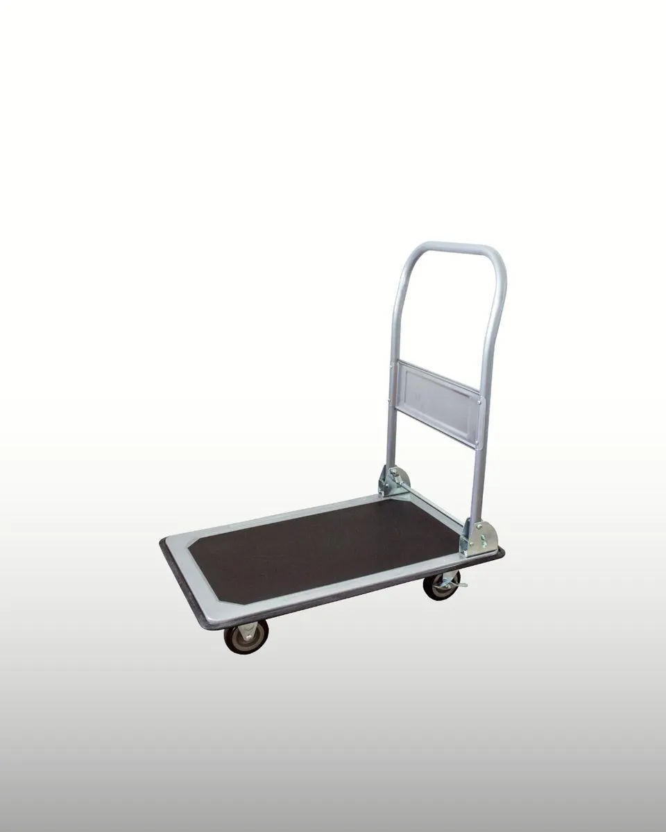 pro-bau-tec-plattformwagen-14020-anthrazit-150-kg-klappbar image 1