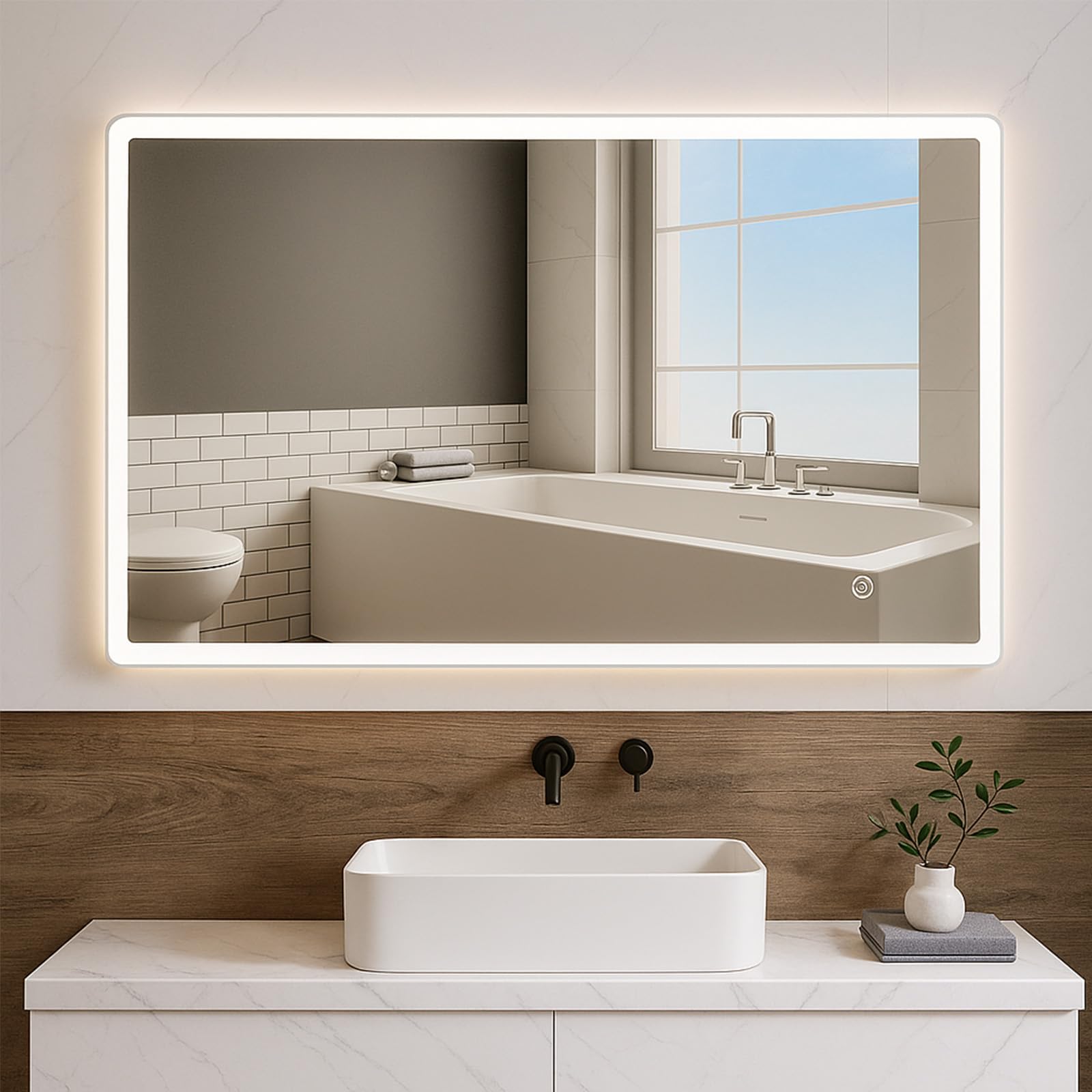 allright-led-badspiegel-beleuchtung-100x60-cm-dimmbar-3-farben image 8