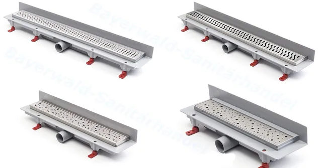 mch-klassik-duschrinne-85-cm-matt-edelstahl-flach image 1