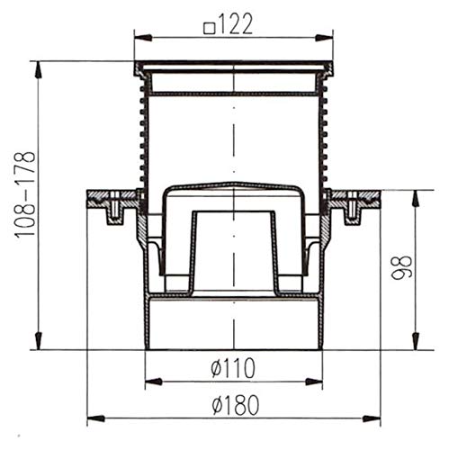 mch-421-duschablauf-edelstahl-122x122-mm-dn110 image 7