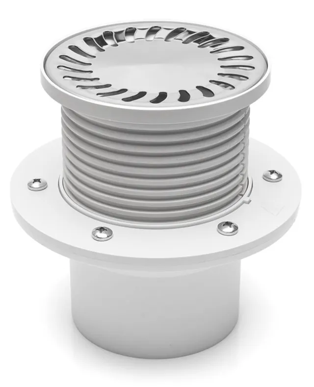 mch-431-bodenablauf-rund-137-mm-dn110-edelstahlrost image 1