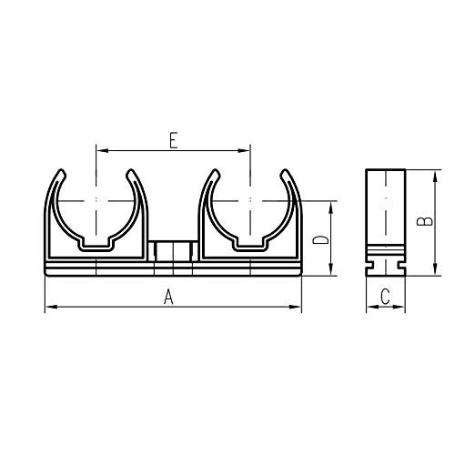 mch-doppel-rohrclip-25mm-rohrklemme-grau-50-st-ck image 3